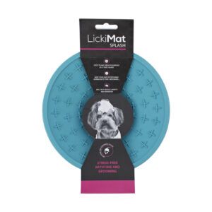 Slikkemåtte - LickiMat Splash - Turkis