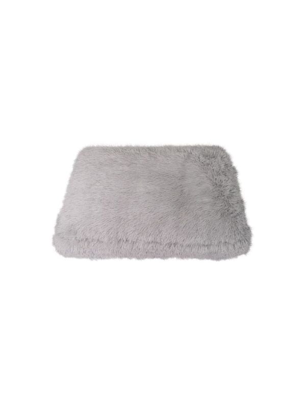 Fluffy Hundepude - Lysegrå