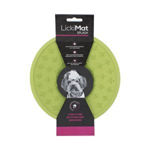 Slikkemåtte LickiMat Splash | Grøn