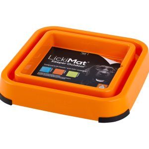 Lickimat Keeper Outdoor | Flere Farver - Orange
