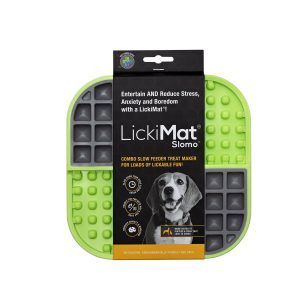 Slikkemåtte LickiMat Slomo | Grøn