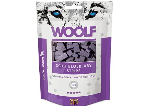 Soft Blueberry Strips 100g