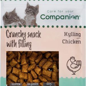Companion Cat Crunchy Snack med fyld - kylling
