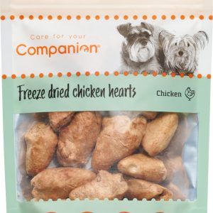 Companion Freeze dried chicken hearts, kyllingehjerte